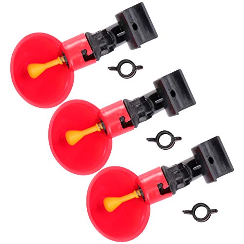 UKCOCO 6 Pcs Bebedouros de Frango Bebedouro de Aves Máquina Automática de Beber de Frango Copo de Be