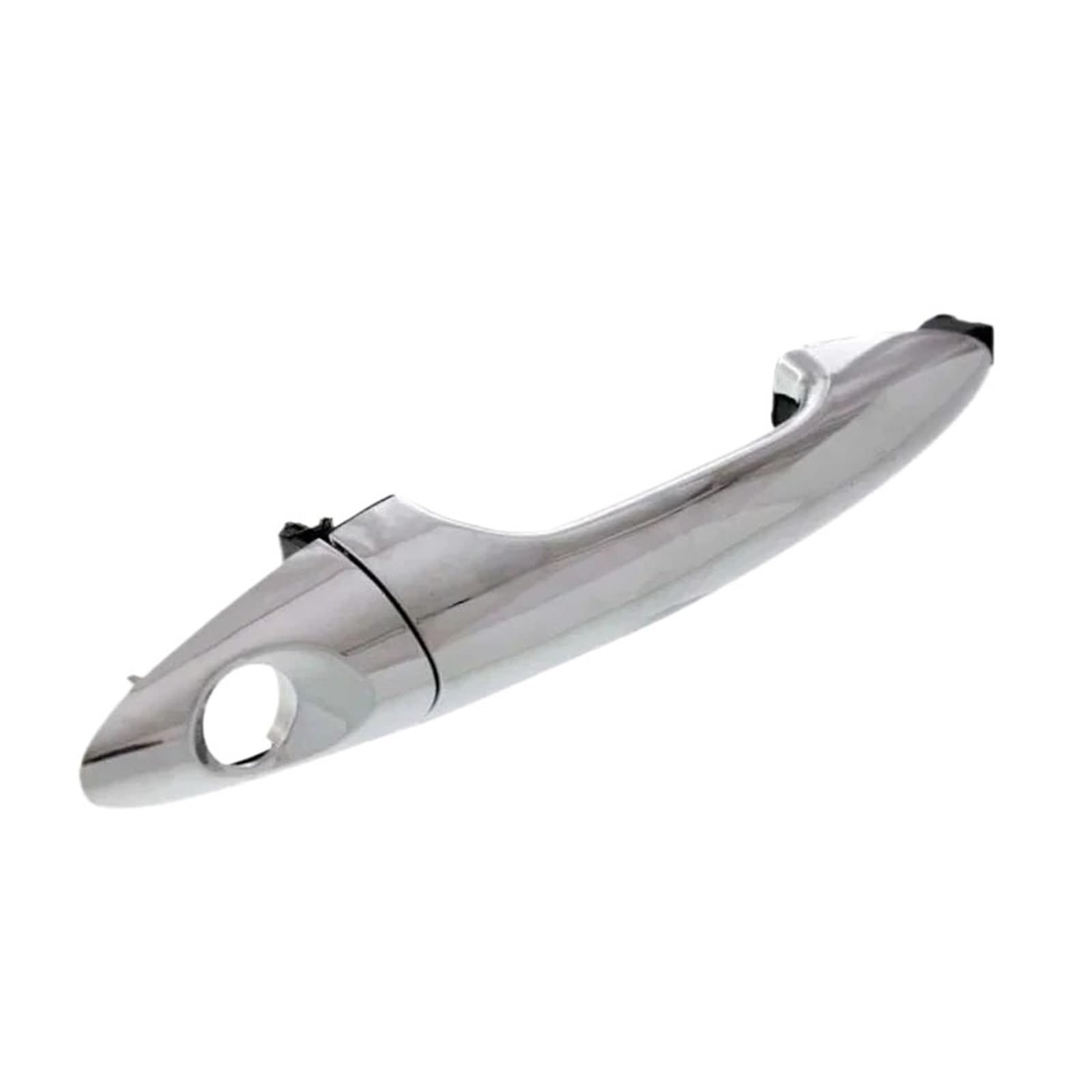 DUHNXUJ Car Door Handle for Hyundai for Accent 1.6L I25 2011-2017 Black Chrome Outside Door Handle(Chrome Front Right)