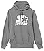 Starter Men's Pullover Logo Hoodie, Amazon Exclusive, Iron Grey Heather, Medium