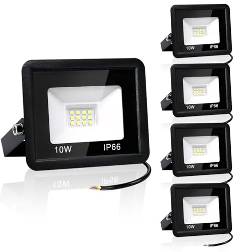 Focos LED exteriores superbrillantes de 10W para eliminar la oscuridad del patio