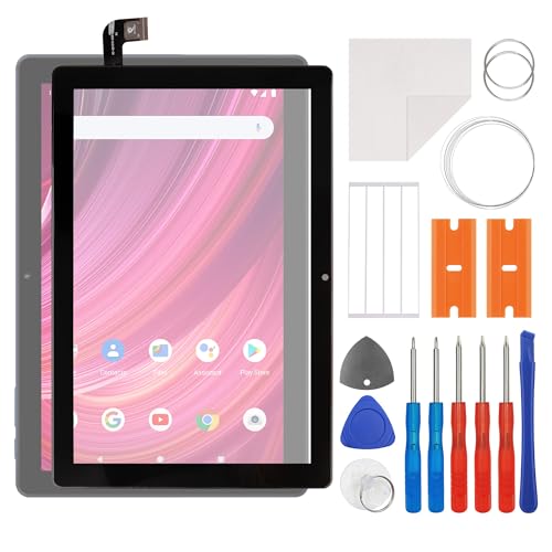 SWARK New Touch Screen Glass Digitizers Replacement Compatible with BLU M10L Pro 2022 M0214UU 10.1'' (XC-GG1010-629) with Upgraded OCA Repair Kit-No LCD Display