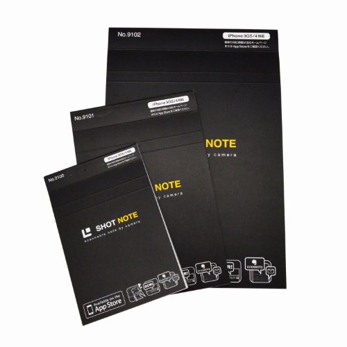 Jim King shot notebook Memo Pad L 9102 carnet de notes noir