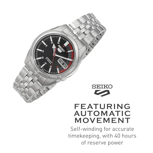 Image of SEIKO Automatic Watch for Men 5-7S Collection - with Day /Date Calendar, Luminous Hands, Stainless Steel Case & Bracelet