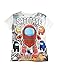 Among Us Camiseta de Manga Corta para niño, Sci Fi 8