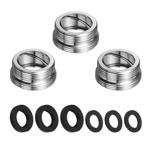 QUARKZMAN 3 Stück Wasserhahnadapter Gartenschlauch-Set