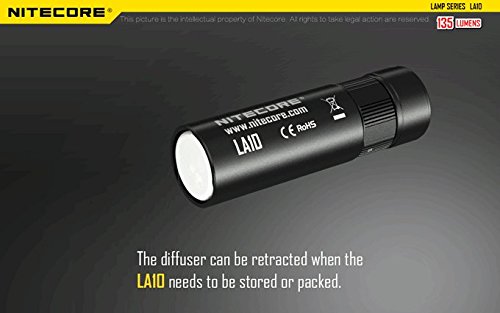 Amazon.co.jp: NITECORE LA10 LEDキーライト ミニランタン ブラック