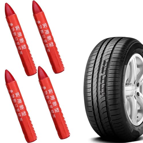 pulunto Stylo de marquage de pneus imperméable résistant à l'huile Marqueur crayon léger Marqueur de pneus pour bois W8Q9 résistant à la décoloration
