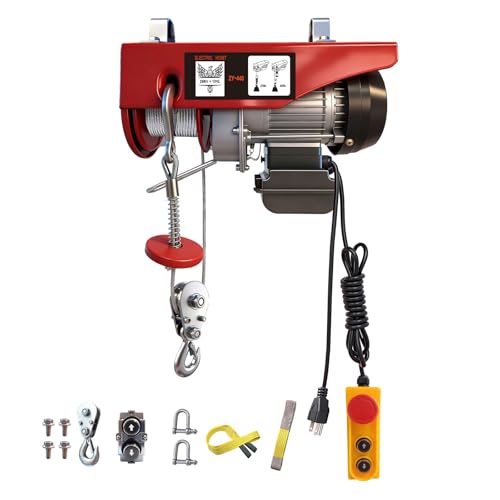 ZHAN · YING Electric Hoist, 440 lbs Material Handling...