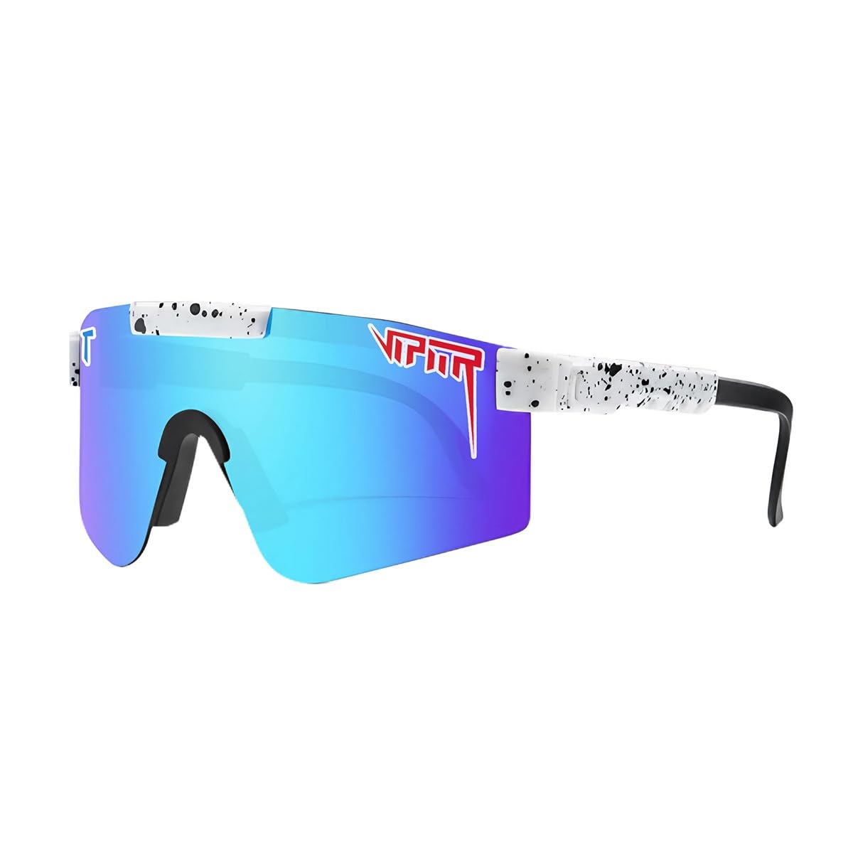 P-V Polarized Sports Sunglasses For Men Women Cycling Glasses Sports Sunglasses UV400 Protection Bike Sun Glasses(C10)