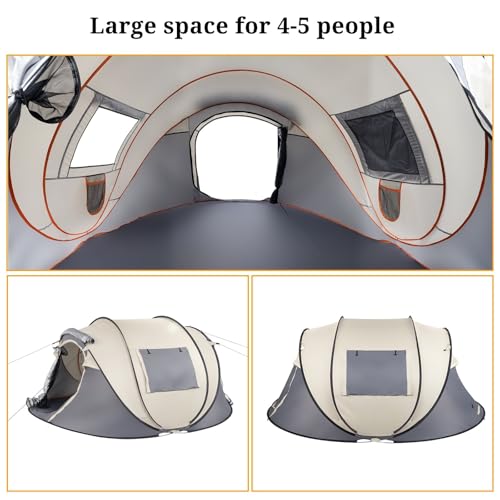 Carpa de Camping Instantánea con Protección UV y Resistente al Agua miniatura 3