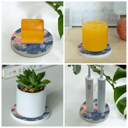 Dessous-de-verre en diatomite planète de qualité supérieure - 7