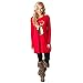 Christmas Dress Mallcat Women Round Collar Elk Casual Dress (M)