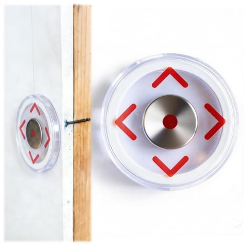 Magnetic Stud Finder Visual Effect Powerful Wall Scanner for Drywall and Wood - Easy to Use |No Batteries Required - 1 Pack