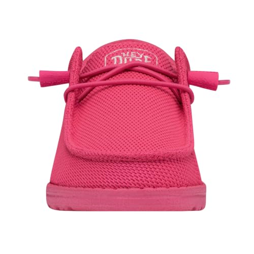 HEYDUDE Women's Wendy Funk Mono Slip On Loafer, Electric Pink, Size 5 - image 2