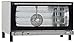 Cadco XAF-183 Full Size Convection Oven with Manual Controls and Humidity, 208-240-Volt/4600-Watt, Stainless/Black