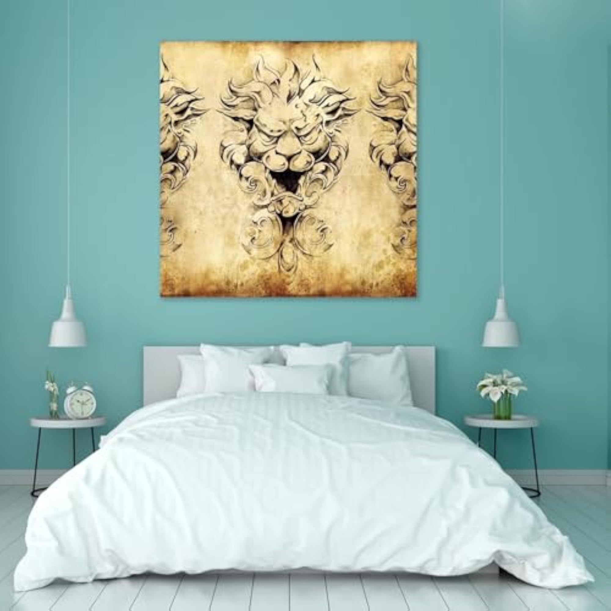 Gargoyle Tattoo Peel & Stick Vinyl Wall Sticker