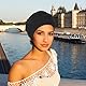 HAGOT Turban Chemo Krebs, Muslimisches Chemotherapie-Kappe Kopftuch, Frauen Chemo Hüte, Chemotherapie Krebs Hut, Plissee Mütze