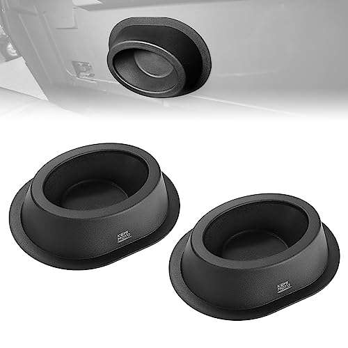 KEMIMOTO Pairs of 6x9 Speaker Pods, Universal Speaker Boxes Enclosures Compatible with UTV, RV, Car, Boat, Trunk, Trailer, Black, 2pcs