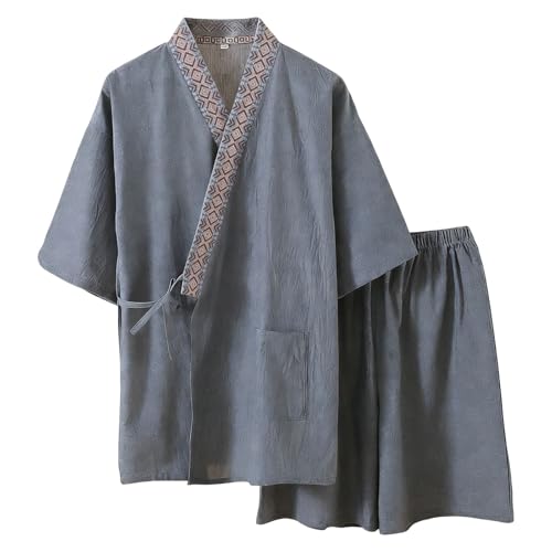 Kimono para mujer en rebajas de bienestar: pijama ligero de verano para sauna y hogar