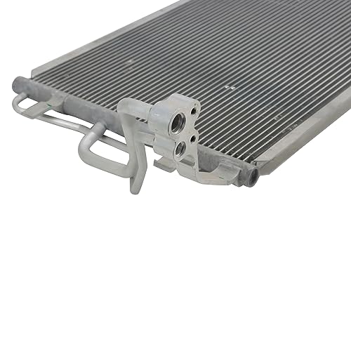 Image of TRQ A /C Condenser and Receiver Drier Assembly Compatible with 2017-18 Hyundai Elantra Sport and Eco