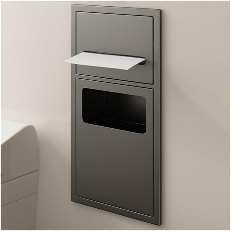 Caddy de rangement mural pour douche étanche et étagère encastrable inox