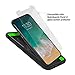 BodyGuardz - Shock Case for iPhone X, TPU Case with Impact-Absorbing Technology (Black)