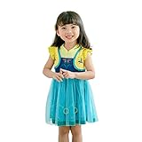 Dressy Daisy Ice Princess Fever Dress Up Clothes Halloween Fancy Party Tulle Skirt Summer Outfit for Toddler Girls Size 2T, Style 4