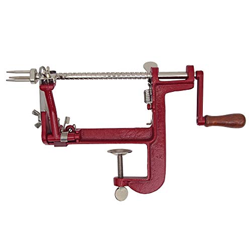 Comparison: Best Apple Peeler Corer 3 Johnny Apple Peeler, Heavy Duty Cast Iron Peeler with Stainless Steel Corer Slicer and Peeler Blades and a Strong Clamp Base, Apple Pie or Apple Crisp Maker
