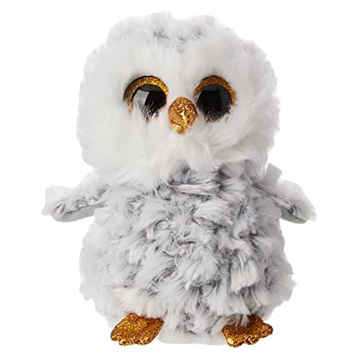 Ty Beanie Boos Owlette - White owl reg