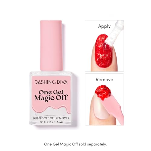 Esmalte Gel Dashing Diva One Gel Duo Color & Topper miniatura 6