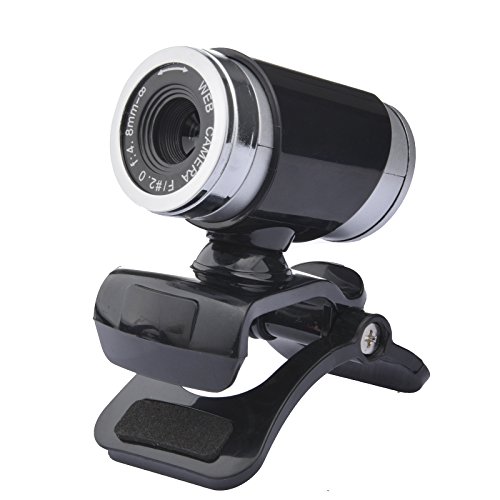 Streaming Web Camera with Micophones,Manual Focus Webcam Desktop or Laptop Webcam USB Computer