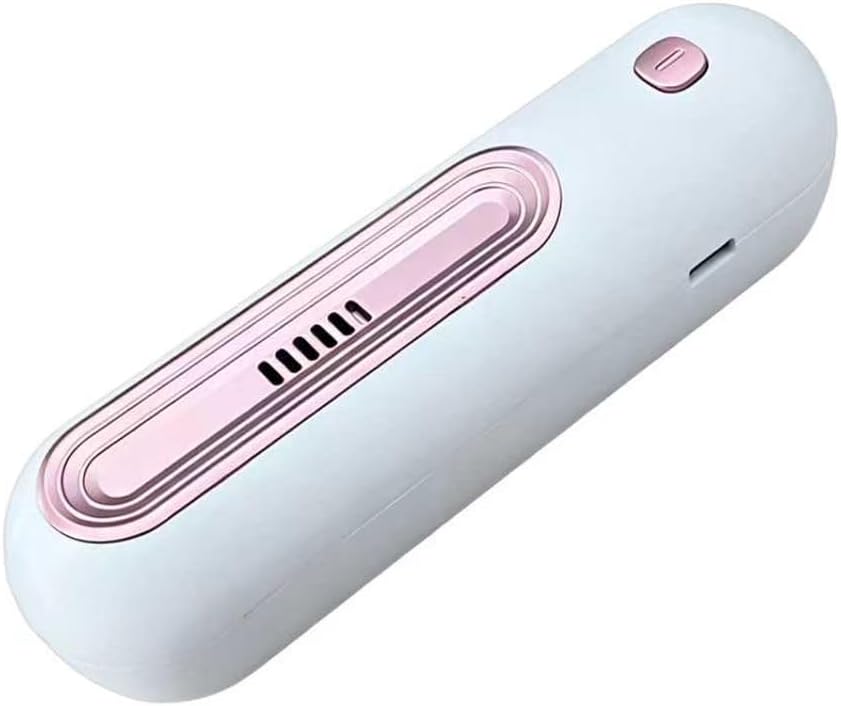 Refrigerator Purifier, Fridge Deodorizer Odor Reducer with Dual Mode, Rechargeable and Portable for Multi-Use in Fridges, Shoe Cabinets, and Wardrobes (Pink)