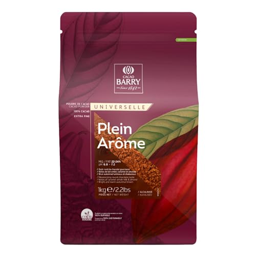 CACAO EN POLVO (100%) CACAO BARRY - 'PLEIN AROME' 1 KG