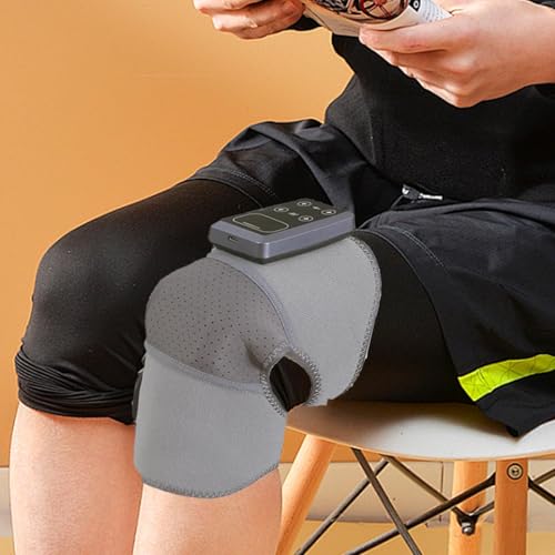 Masseur électrique de genou avec chauffage et vibration ajustable