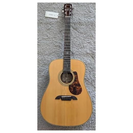 Alvarez MD70 Herringbone Acoustic Guitar - Natural