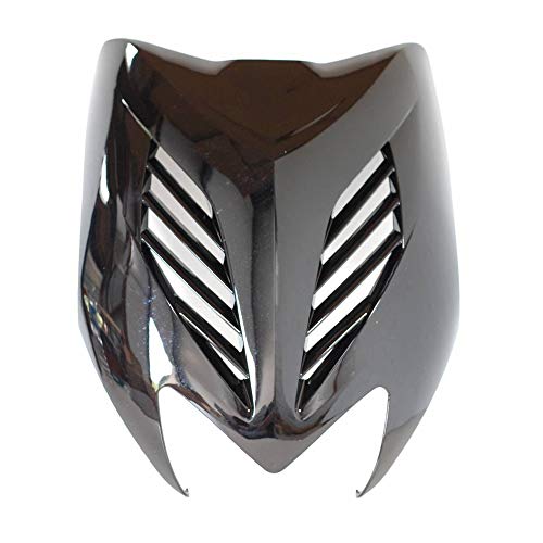 Grembiule anteriore nuovo adattabile in plastica colore nero. Venduto senza viti. Fornito come da foto.