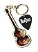 Produktbild Beatles Paul Mccartney Sunburst Bass Acrylic Gitarren-Keyring & Matching Plektrum