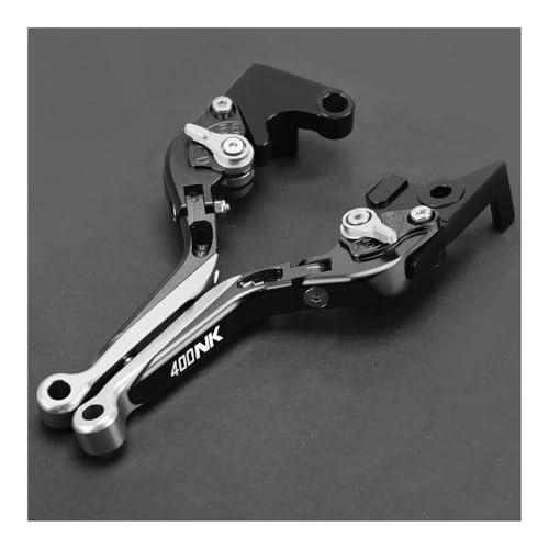 Leviers de frein et d'embrayage pliables haute précision en aluminium pour 400NK