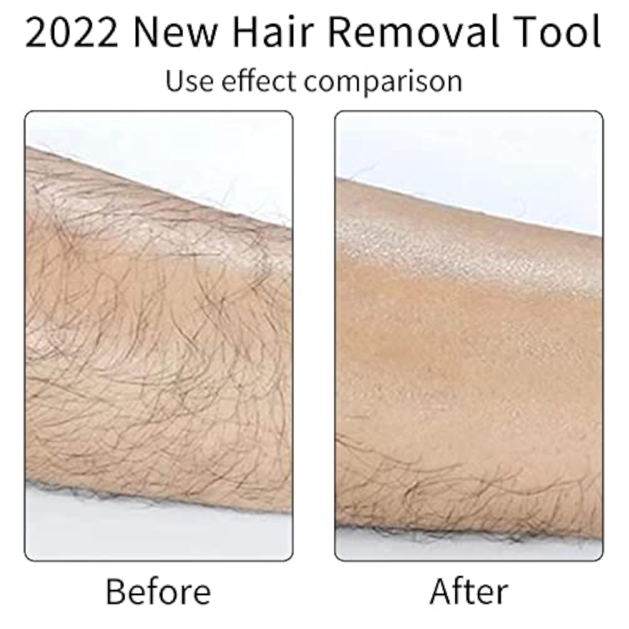 Crystal Hair Eraser for Painless Exfoliation, Hair Removal Tool