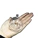 UNIQLED Clear Plastic Fillable Christmas DIY Craft Ball Ornament - Pack of 10 (40mm)
