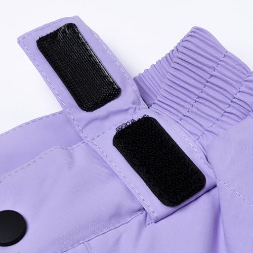 Pantalon de ski imperméable et coupe-vent avec bretelles réglables