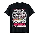 Vietnam Veteran Daughter Raised By My Hero Shirt US Veteran T-Shirt