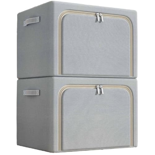 [{bNX z 24L 66L 100L ܂肽 [BOX ςݏd N[[bg[ t^t t Ȃ ߑP[X P[X [ OJ t@Xi[ [P[X t@ubN{bNX 2Zbg (66L -50*40*33CM,