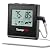 ThermoPro TP16 Large LCD Digital Meat Thermometer for Cooking, Smoking, Grilling, BBQ Food Temperature Indicator with Clock Timer and Stainless Steel Probe, Black