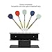 Yuezhongoo Dart Holder Wall Mount,Dart Holder,Indoor Pin Darts Board Stand Display Holder,Portable Dart Organizer for Fitness Room Training WallMounted Darts Rack