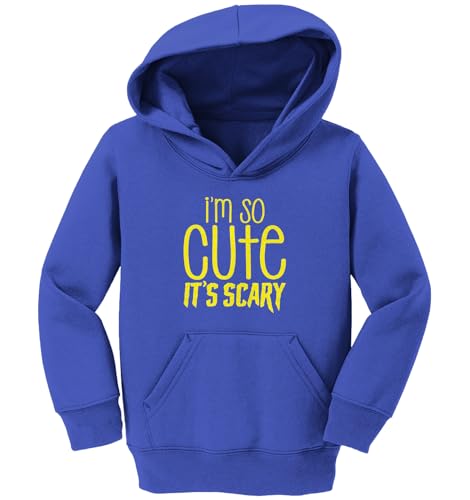 Tcombo I'm So Cute It's Scary - Adorable Toddler/Youth Fleece Hoodie