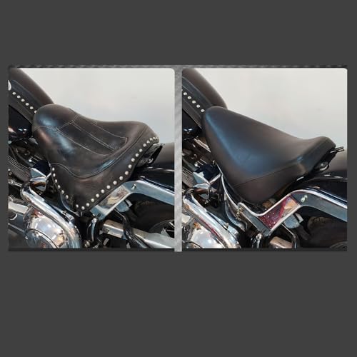 Asiento de motocicleta de perfil bajo para Softail Heritage FLSTC 06-17 4