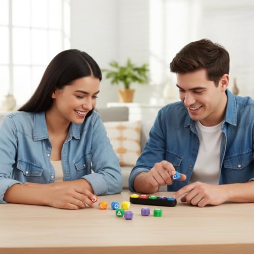 Vazcan® Juego del Calamar Gonggi – Set de 5 Dados Coreanos con Estuche | Juego Tradicional Coreano para Niños y Adultos | Mini Juego de Mesa Portátil - imagen 7