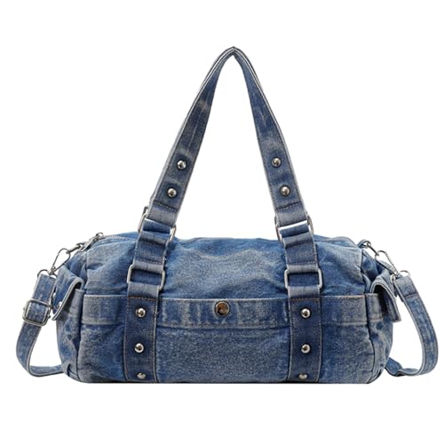 Sac à bandoulière en jean pour femme : fini le sac lourd avec le multi-poches