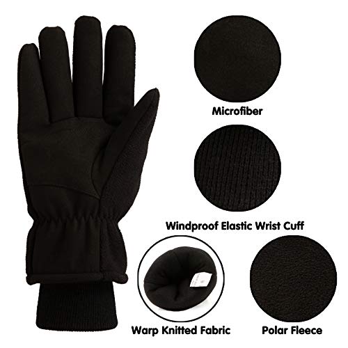 Koxly Winter Gloves Waterproof Windproof Insulated Warm Gifts Cycling Running Work Cold Weather For Men Women Mens Womens #TOP1
